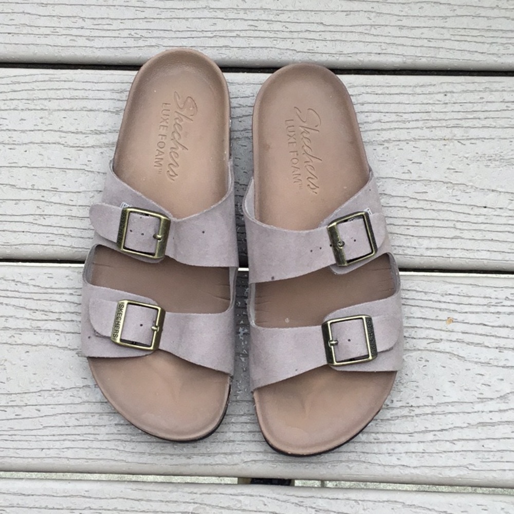 Sketchers Lux Foam Sandals